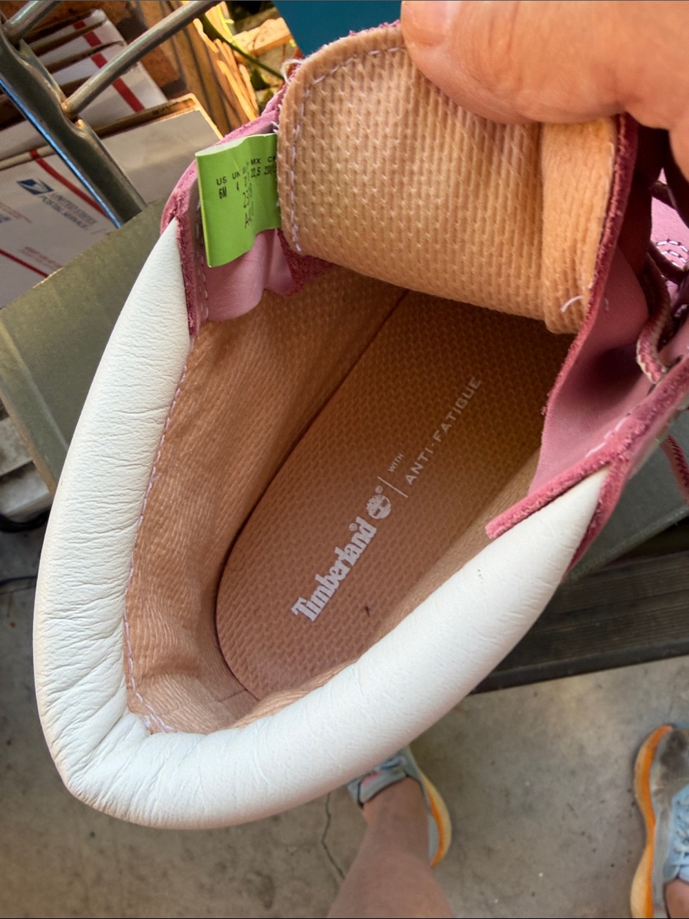 Timberland Pink Boots size 6 - Picture 6 of 7